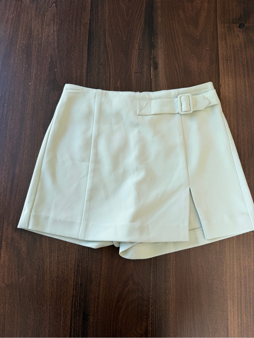 Elodie Cream Belted Skort